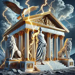 Zeus's Cabin at Camp Half-Blood